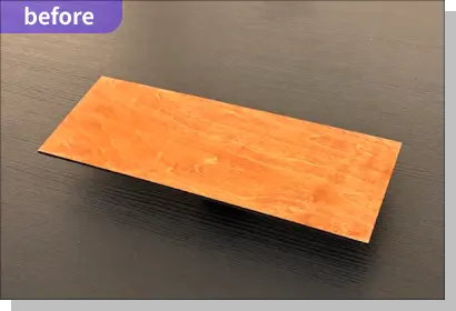 before：サンディングシーラーを塗布