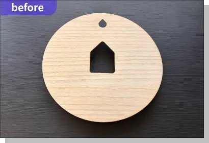 ステイン塗布前